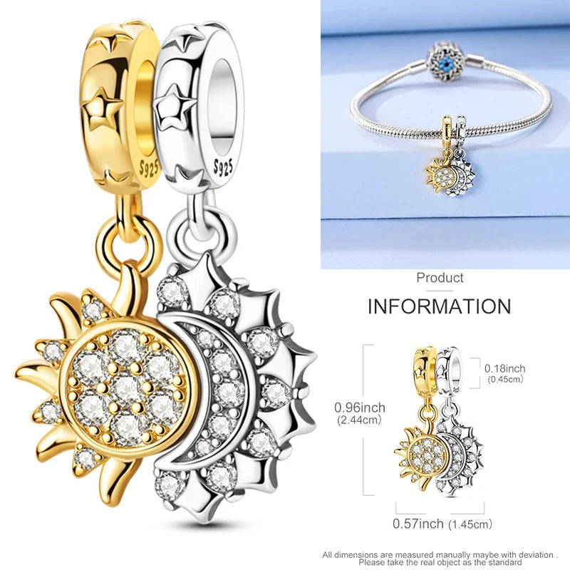 925 Sterling Silver Tree of Life Bead Luminous Firefly Dangle Butterfly Charms Fit Original Bracelet DIY Jewelry Gift for Women