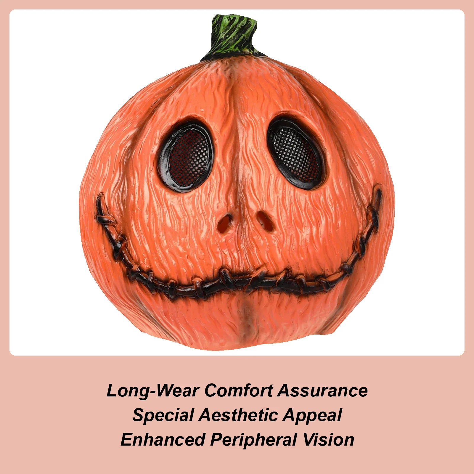 Creepy Party  Scary Halloween Costumes Pumpkin Head Cover Creepy Cosplay  Headdress For Party And Trick Prop  Adult Party Mask