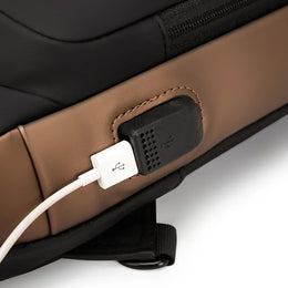 Multifunction Designer Anti-theft USB Shoulder Bag Crossbody Travel Sling Pack Messenger Pack Chest Bag Male Luxury Brand Men