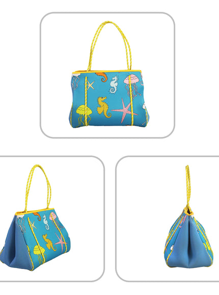 Diving Material Printed Perforated Mommy Handheld Beach