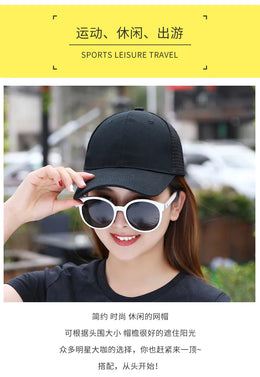 Professional Custom Logo Printing Embroidery Design Mesh Cap Sunscreen Sun Visor Cap Casual Versatile Sun Hat Men Women Hats