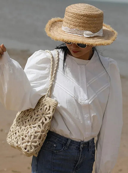 Women's Handbag – Woven Hollow Shoulder