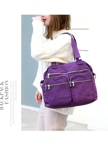 Women's Top-handle Big Handbag – Nylon Bags Waterproof