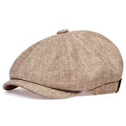 Men's Tweed British Newsboy Hat Herringbone Gatsby Hat Street Hats Octagonal Brim Hat Four Seasons Hip Hop Beret Painter Hat