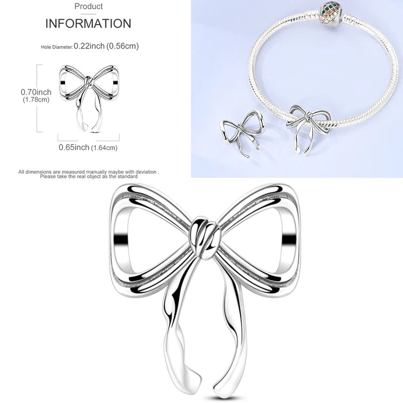 925 Sterling Silver Tree of Life Bead Luminous Firefly Dangle Butterfly Charms Fit Original Bracelet DIY Jewelry Gift for Women