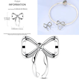 925 Sterling Silver Tree of Life Bead Luminous Firefly Dangle Butterfly Charms Fit Original Bracelet DIY Jewelry Gift for Women