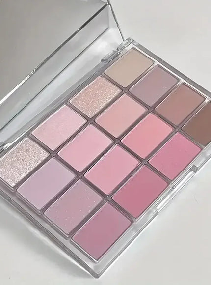 KissICON Color 01 16 Color Matte Glimmer Eye Shadow Palette Waterproof