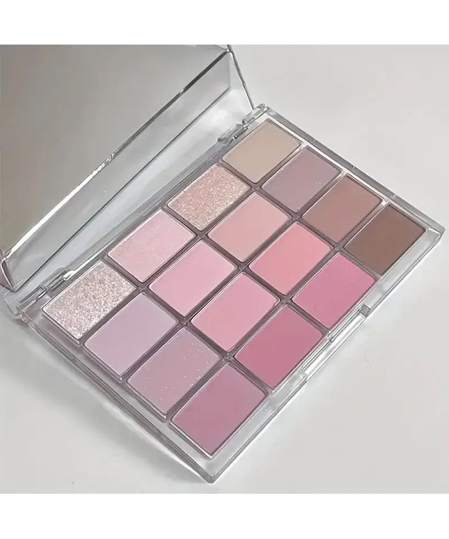 KissICON Color 01 16 Color Matte Glimmer Eye Shadow Palette Waterproof