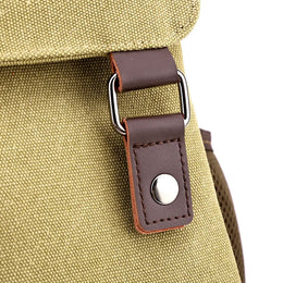 Small Mens Backpack Canvas Casual Backpacks for Men 2025 Mini Male School Bag Rucksack Man Multi-function Crossbody Bag Travel