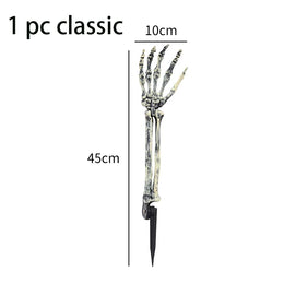Halloween Decorations Scary Props Realistic Skeleton Skull & Hands Halloween Home Decor Yard Prank Festivals Party Supplies