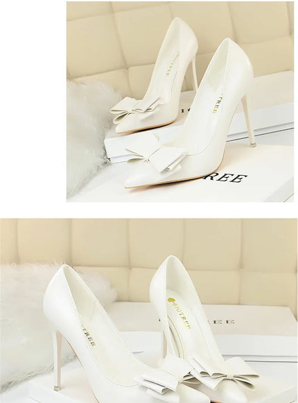 Fashion Sweet Women High Heel Shoes Blue Yellow