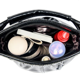 KissICON Women's Handbags Solid Color PU Leather Shoulder