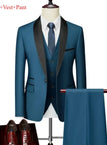Lake Blue 3pcs Set / XXXL
