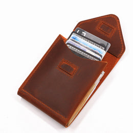 Genuine Leather Wallet For Men Male Vintage Cowhide Short Vertical Slim Mens Cash Wallet Purse Card Holder Flap Magnetic Closure