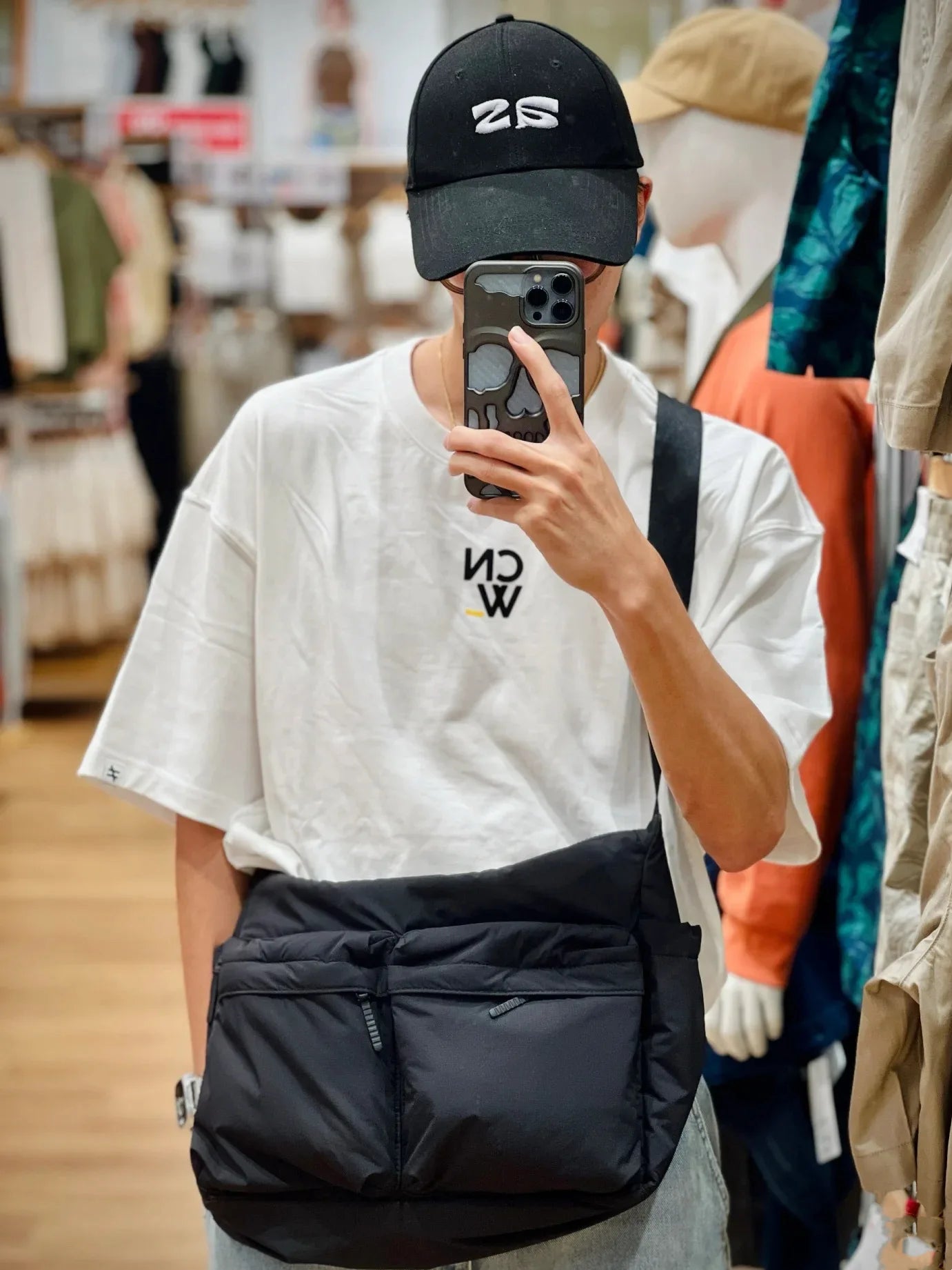 2026 NEW Top Quality Thickened Casual Messenger Bag, Single Shoulder Large Capacity Laptop Multi Pocket Sports Bag for Men Women