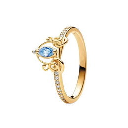 100%925 Pure Silver Disney Hot sale love bowknot ring suitable for women to wear Classic jewellery wedding Valentine's Day gift