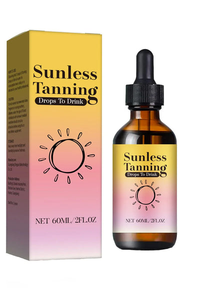 KissICON pink KissIcon Advanced Sunless Tanning Drops – Radiant Glow Self Tan