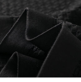 Business High-End Quality Men's Silk Pullover Short Sleeved POLO Neck Solid Color Breathable T-Shirt Knit Bottom Top 2023 Summer