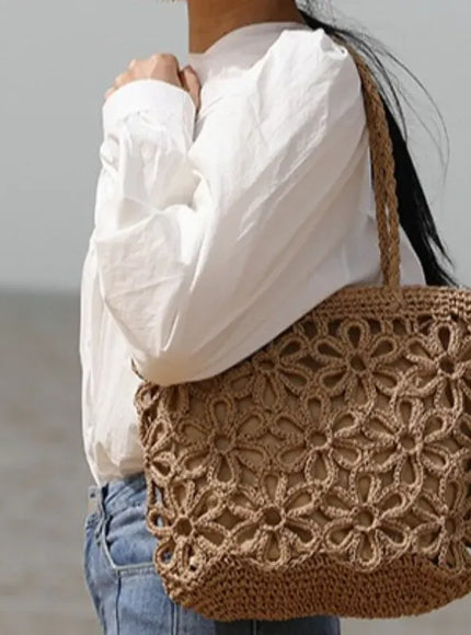 Women's Handbag – Woven Hollow Shoulder