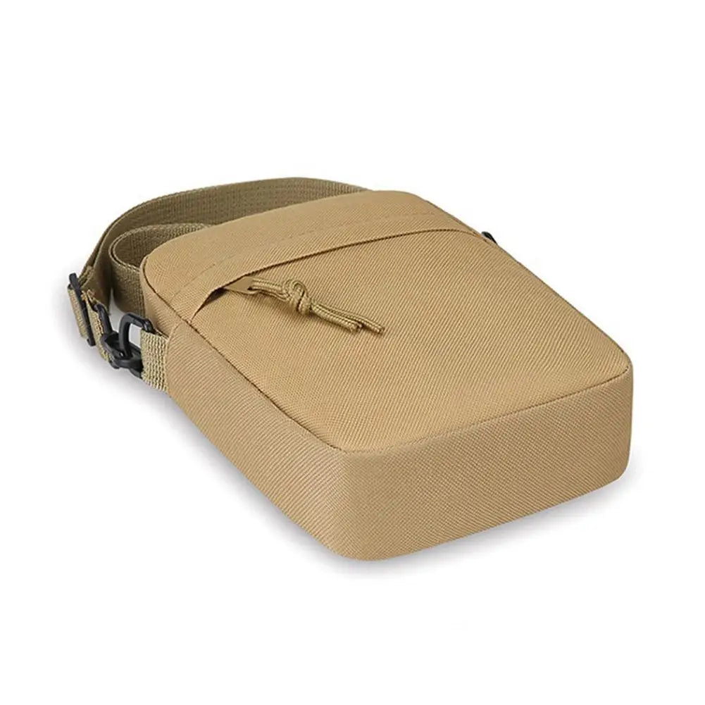Mens Small Crossbody Sling Bag Chest Bag  Casual Utility Chest Phone Bag Water Resistant Fanny Pack for Running Travel Workout