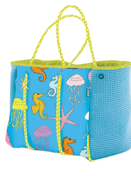 Diving Material Printed Perforated Mommy Handheld Beach