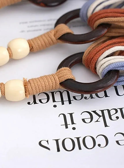 Hand-woven Cotton Thread Ethnic Hollow Shoulder Tote