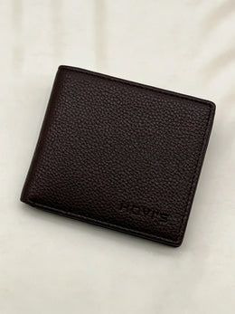 Men'S Wallet with 5 Card Slots & ID window, RFID Blocking Minimalist Slim Wallet for Men
