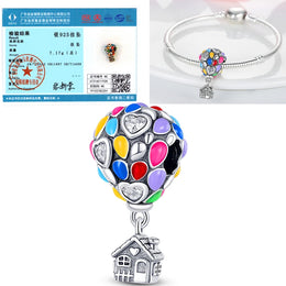 925 Sterling Silver Tree of Life Bead Luminous Firefly Dangle Butterfly Charms Fit Original Bracelet DIY Jewelry Gift for Women