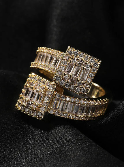 Bling King Baguettecz Ring – Iced Out Zirconia