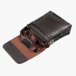 Men's Trendy Inclined Shoulder Bag Leisure Business Single Shoulder Polo Vertical Bag