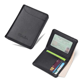 Men Bussiness Wallet Short Skin Wallets Purses PU Leather Money Clips Thin Wallet For Men Purses ID Card Holder Fashion