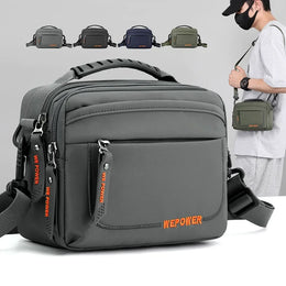 Men's Casual Messenger Bag Outdoor Small Shoulder Bag Multifunctional Travel Waist Bag Hanging Bag Crossbody Bags for Men