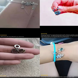 925 Sterling Silver Tree of Life Bead Luminous Firefly Dangle Butterfly Charms Fit Original Bracelet DIY Jewelry Gift for Women