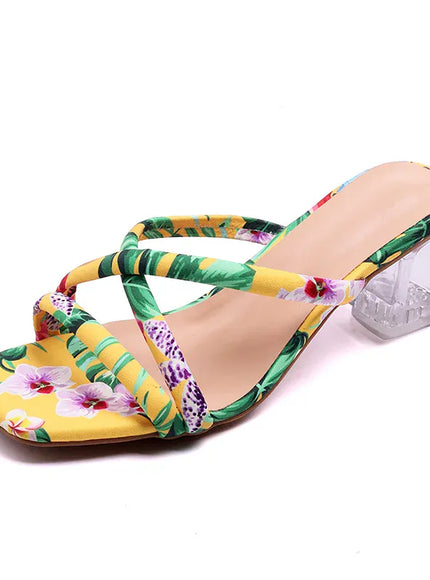 Flora High Heels Sandals for Women Plus Size