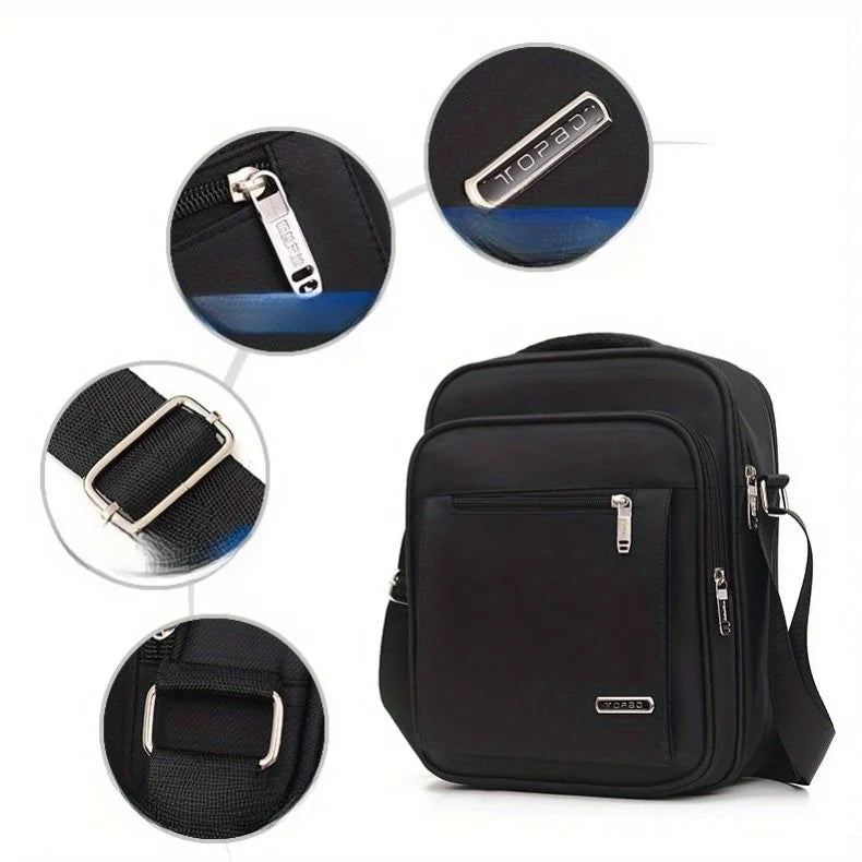 Shoulder Bag Men's Messenger Bag Men's Bags Men's Backpack Men's Handbag Men's Cash Collecting Bag Business LeisureLargeCapacity