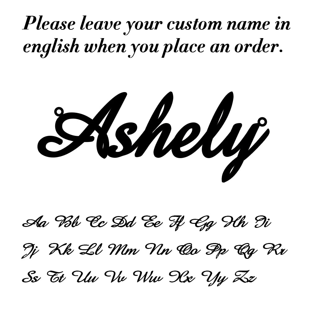 Letter Text Custom Name Bracelet For Women Men Personalized Gold Color Anklet Family Gift Stainless Steel Chain Pendant Jewelry