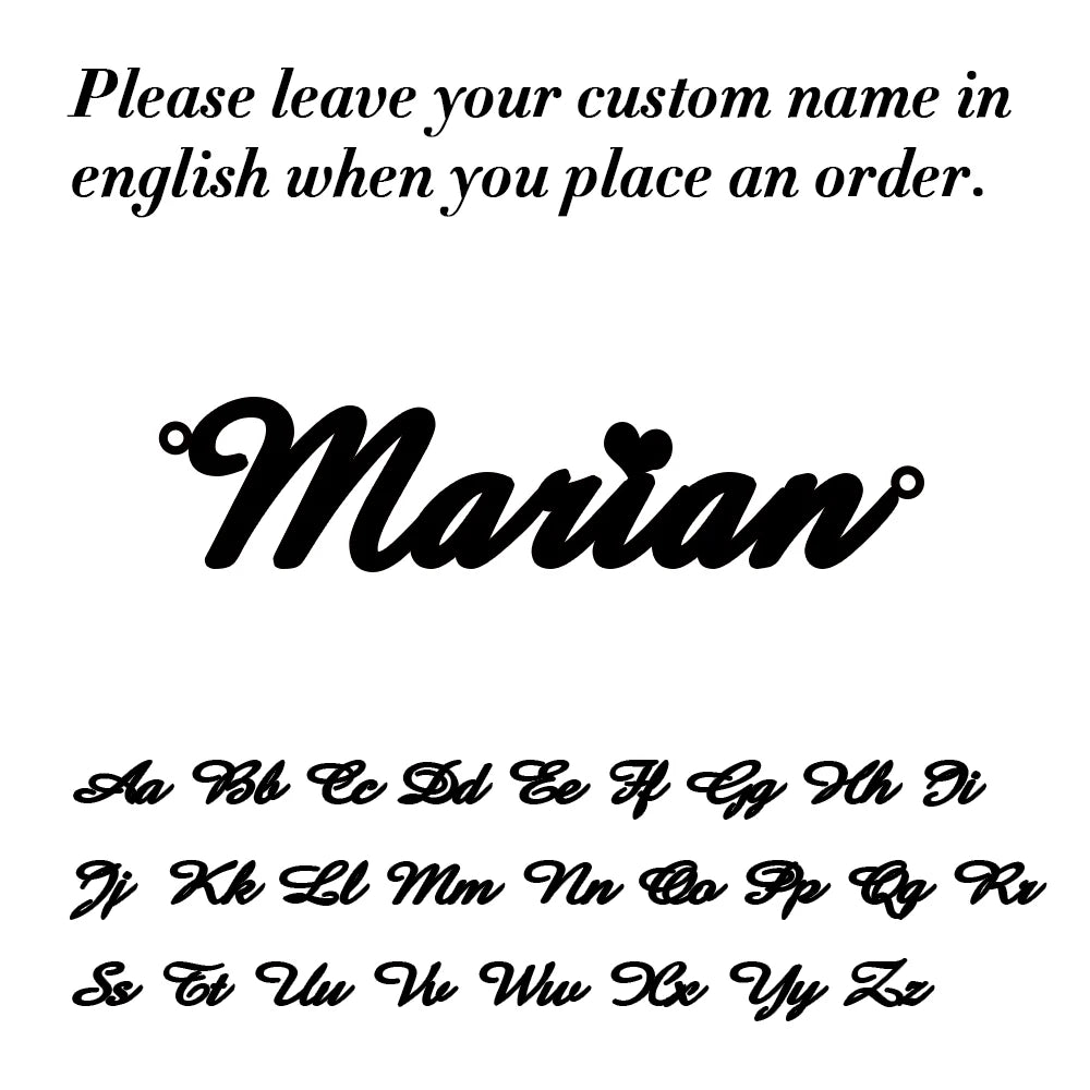 Letter Text Custom Name Bracelet For Women Men Personalized Gold Color Anklet Family Gift Stainless Steel Chain Pendant Jewelry