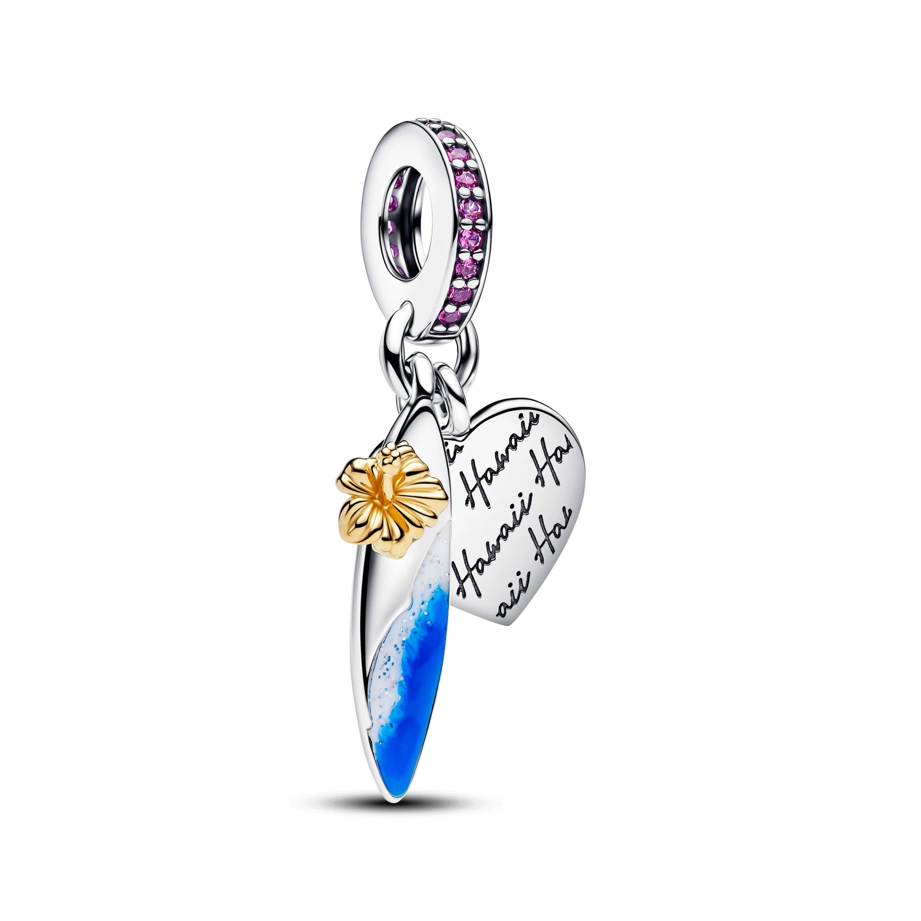Hot Sale 2026 New Disney 100%925 silver Summer Ocean Series charm Bead Necklace Earrings Women's DIY Fashion Jewellery Gift Best