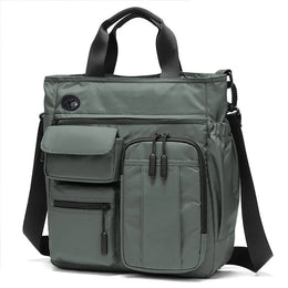 Mens Business Messenger Bag Laptop Shoulder Bag Multifunctional Computer Work Office Bag Waterproof Briefcases Travel Handbag