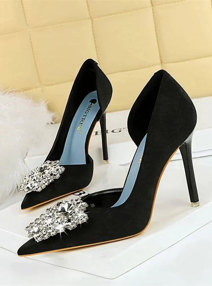 Fashion Spring Banquet Women's Shoes Thin Heels High