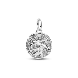 2026 New Disney Hot Sale 100%925 silver Lion Castle Charm Bead Necklace Stud Earrings Women DIY Fashion Jewellery Halloween Gift