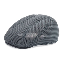 FEINION Men Breathable Mesh Hollow Berets Hat Retro Sun Hats Painter Caps Convenient Spring Summer Ivy Cap Quick-drying Newsboy