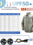 5V 3Fan Gray / 4XL(92-100 kg)
