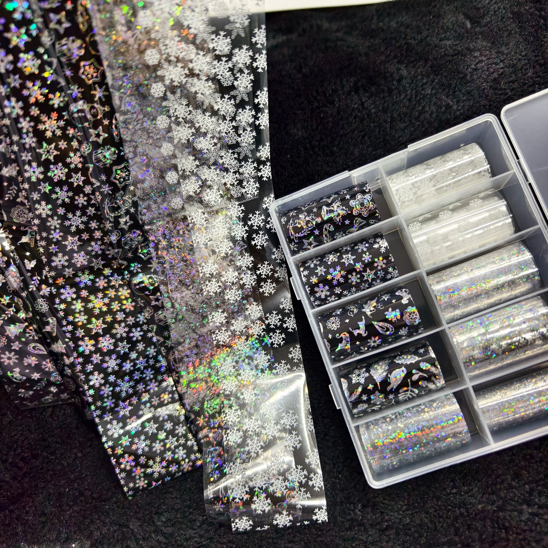 10Rolls Halloween  Christmas  Easter Nail Foils Transfer Paper  Nail Art Stickers   Decal  Nails Decoration