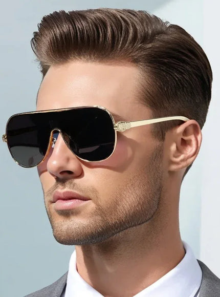 Oversized Snake Steampunk Sunglasses