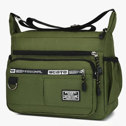 Mens Messenger Bag Crossbody Shoulder Bags Men Small Sling Pack for Work Business Waterproof Oxford Packs Satchel Purse