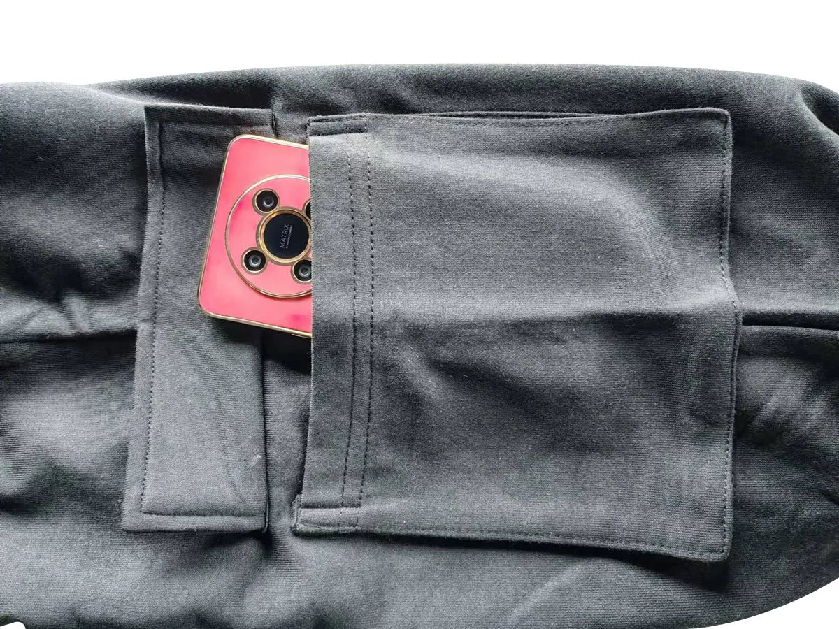 Men Elastic Drawstring Waist Cargo Capri Shorts Multi Pockets Jogger Cropped Sweatpants Casual Sports 3/4 Pants
