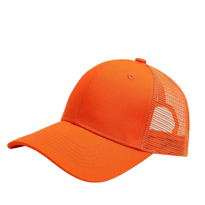 Professional Custom Logo Printing Embroidery Design Mesh Cap Sunscreen Sun Visor Cap Casual Versatile Sun Hat Men Women Hats