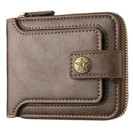 Custom Name&Text Mens Wallet Engraved Leather Wallets Personalized Mens Gifts for Husband from Wife Custom Wallet for Man Annive