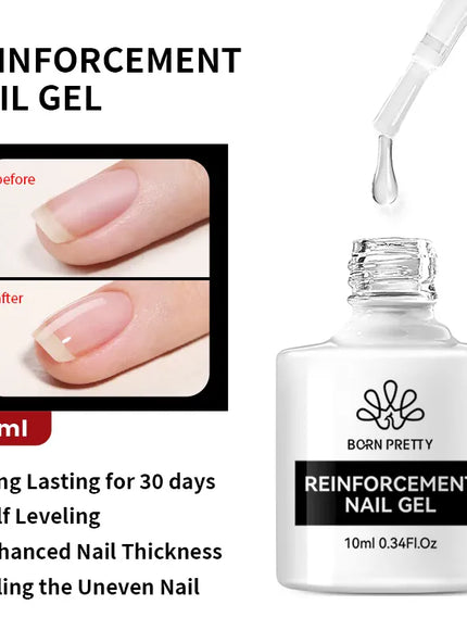 KissICON ReinforceGel-10ml KissIcon Born Pretty 6 In 1 Nail Glue
